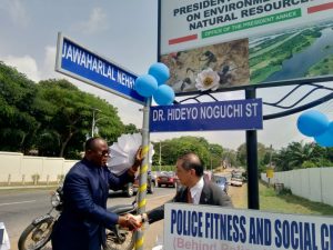 5th Avenue extension road renamed in honour of Dr. Noguchi