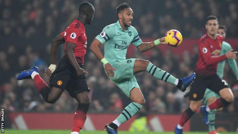 Arsenal and Manchester United drew 2-2 when they met in the Premier League in December 2018 (Image credit: Getty Images)