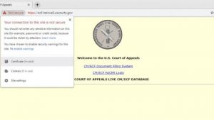 US government shutdown disrupts website access