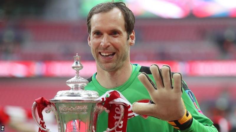 Cech has won the FA Cup five times - four times with Chelsea and once with Arsenal (Image credit: Getty Images)