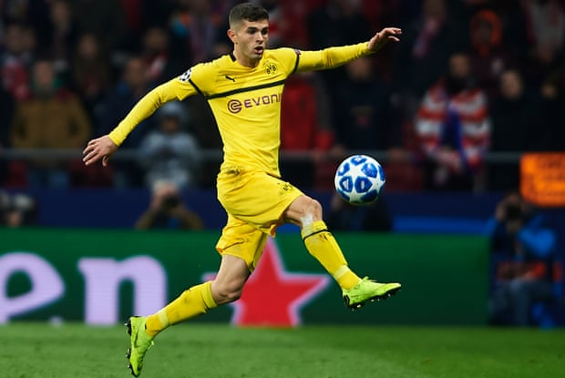 Christian Pulisic will be loaned to back to Borussia Dortmund after completing his move to Chelsea. (Photograph: Quality Sport Images/Getty Images)