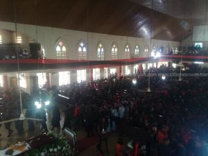 Funeral service of late Emmanuel Kyeremanteng Agyarko underway