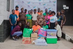 Youth donate to prison to climax Akuse youth festival 2018