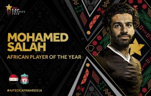 CAF Awards: Mohammed Salah is King of Africa