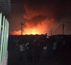 Over 80 shops razed by Odorna Market fire