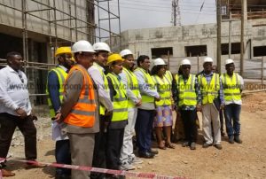 Ayorkor Botchwey inspects construction site for $4.9m Foreign Service Institute