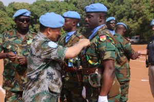 150 Ghanaian troops in South Sudan awarded UN Peace Medals