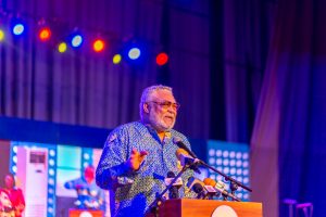 Rawlings urges Ghanaians to use Easter to reflect on how to keep Ghana clean