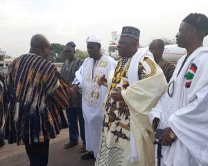 John Mahama arrives in Tamale for new Yaa Naa’s coronation