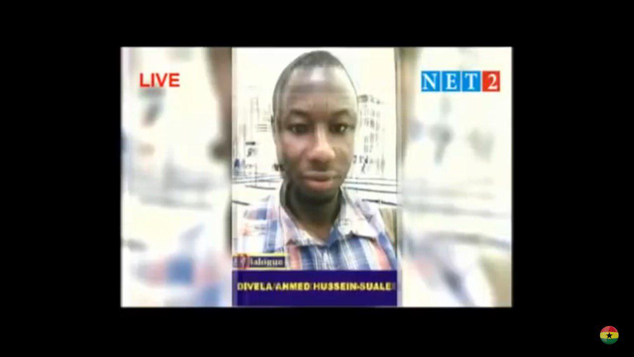 Ahmed's picture was revealed on live TV by Kennedy Agyapong, who urged Madina residents to go after the investigator
