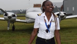 Meet Ghana’s youngest female pilot; 21-yr old Audrey who almost ditched the dream