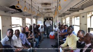 Temporary free train rides begin on Accra-Tema railway [Photos]