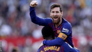 Messi nets hat-trick for Barcelona in comeback win at Sevilla