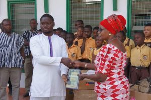 NGO donates books to two schools in Upper West Region