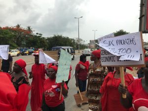 Group protests Nana Addo’s silence on kidnapped girls in SOTN address