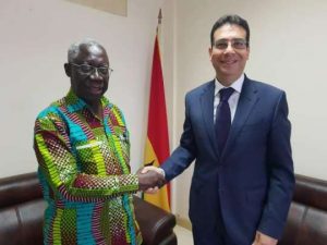 Egyptian Ambassador visits Osafo Maafo