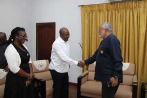 Rawlings congratulates Mahama for winning NDC presidential primaries