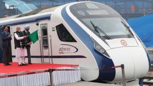 India high speed train breaks down on first trip