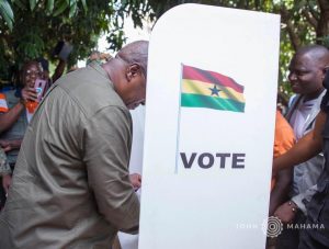 Mahama, 4 other presidential aspirants vote in NDC primaries