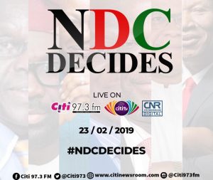 NDC elects flagbearer today