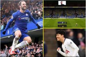 Premier League round-up: Cardiff pay tribute to Emiliano Sala, Gonzalo Higuain gets off the mark at Chelsea, Tottenham go second