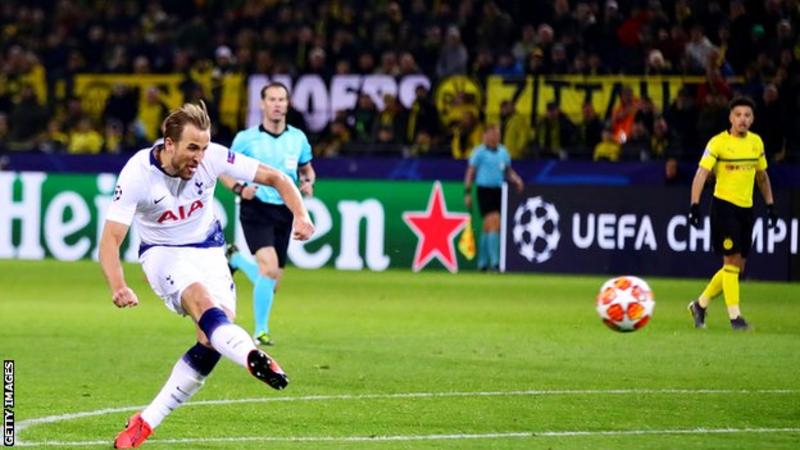 Harry Kane scored his 24th goal in Europe for Tottenham (Image credit: Getty Images)