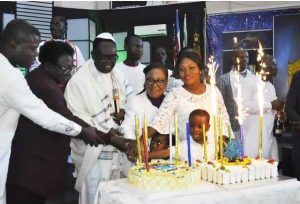 Archbishop Asafo-Agyei marks diamond jubilee with donations to orphanages