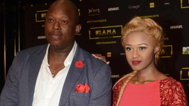Mampintsha (L) has filed a counter-assault charge against his girlfriend Babes Wodumo