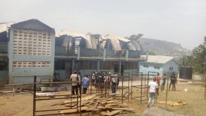 Fire guts dormitory block at Collins SHS in Agogo
