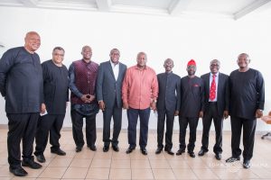 Mahama meets failed aspirants, urges unity ahead of 2020