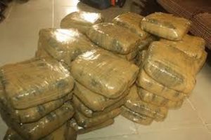 Widow with 55 slabs of cannabis in court