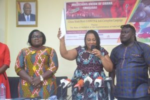 Musicians Union of Ghana joins anti-corruption campaign