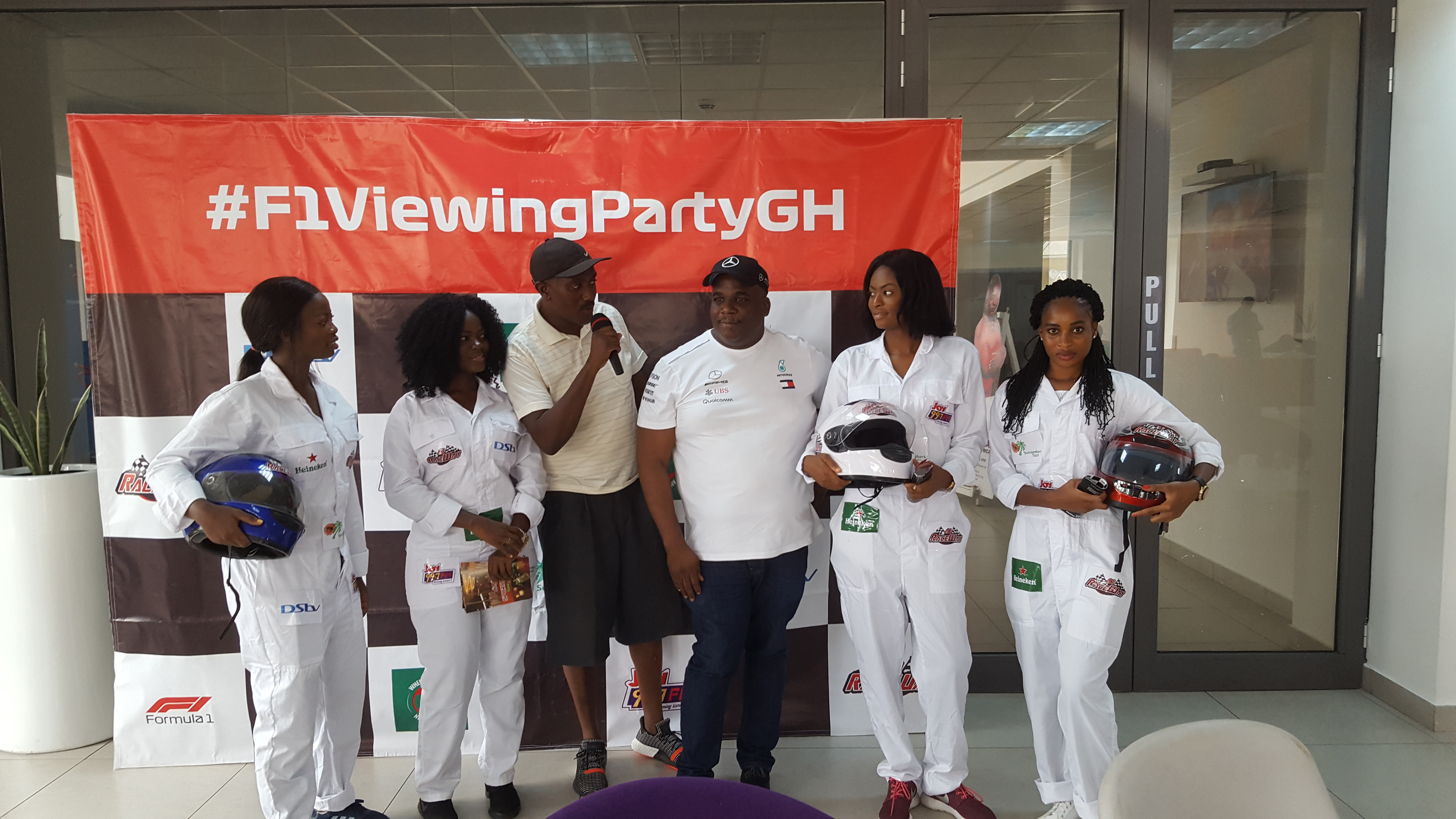 Formula 1 Ghana Vertical Productions, DSTV launch 2019 season Viewing Party