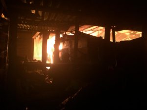 Kumasi: Asafo Market razed by fire again after Saturday night inferno