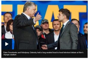 Ukraine election: Voters choose between comic and tycoon