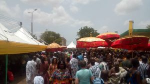 Thousands gather for Otumfuo’s 20th anniversary celebration