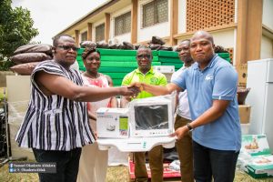 Ablakwa presents medical equipment to Bator Catholic Hospital
