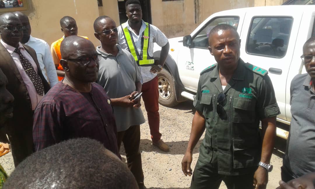 Confusion erupted between EOCO and the GRA over trucks carrying rosewood