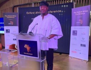 Farouk Aliu Mahama hails Akufo-Addo at Oxford University over medical drone delivery project