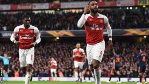 Lacazette double helps Arsenal to victory