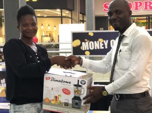Shoppers scramble for more ‘Money or the Box’ at Achimota Mall