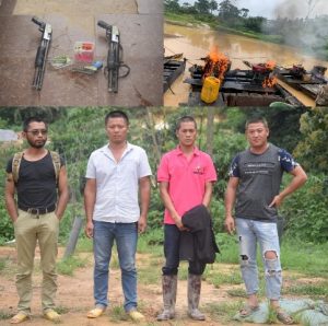 Operation Vanguard arrests four suspected Chinese illegal miners