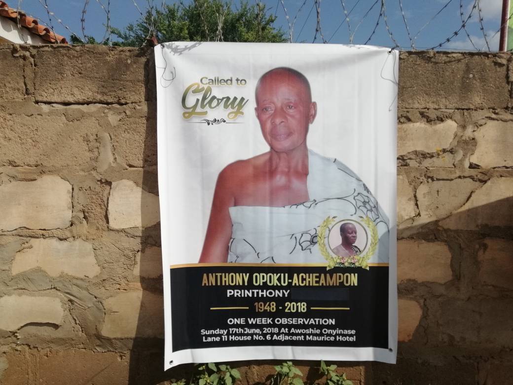 Anthony Opoku-Acheampong died after being turned away wrongly by some hospitals for lack of beds