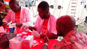 Vodafone organises health screening in New Juaben South
