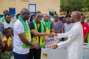 Greater Accra Prempeh college old students donate to Mampong School for the Deaf