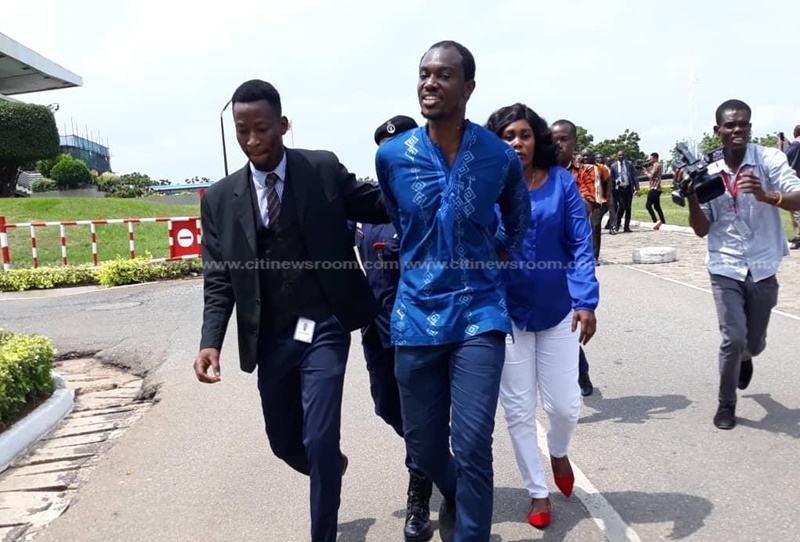 Ernesto Yeboah, others arrested in Parliament during protest against new complex