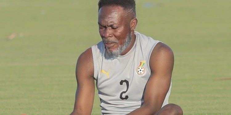 Ghana defender Joseph Attamah has had some fun with the app