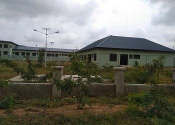 The abandoned 80-bed Polyclinic (Credit: Ghanaian Times)