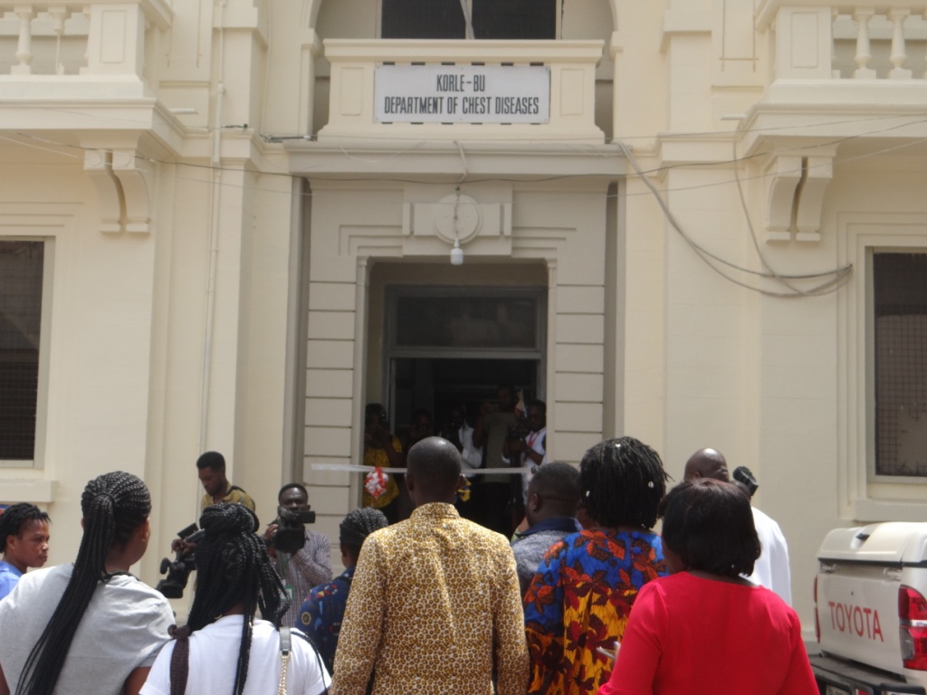 Kabfam Ghana renovates Korle-Bu's Chest Diseases Department
