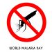 World malaria day, vector illustration, flat design